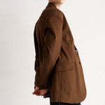 The Oversized Blazer in Brown