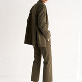 The Kick Trouser in Olive