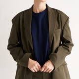 The Oversized Blazer in Olive