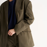 The Oversized Blazer in Olive