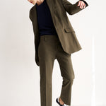 The Kick Trouser in Olive