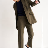 The Kick Trouser in Olive