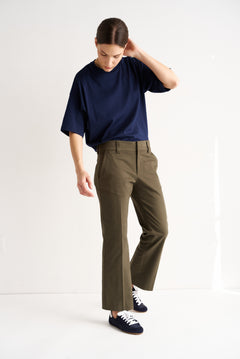 The Kick Trouser in Olive