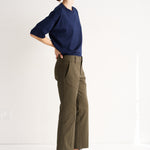 The Kick Trouser in Olive