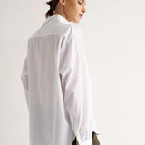 The Asymmetry Shirt in White