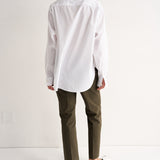 The Asymmetry Shirt in White