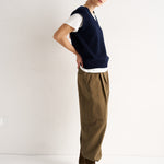 The Knit Vest in Navy