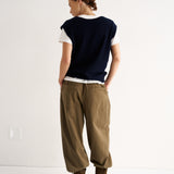 The Knit Vest in Navy