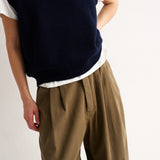 The Knit Vest in Navy