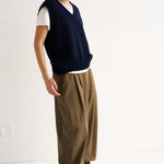 The Knit Vest in Navy