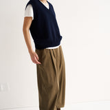 The Knit Vest in Navy