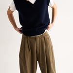The Knit Vest in Navy