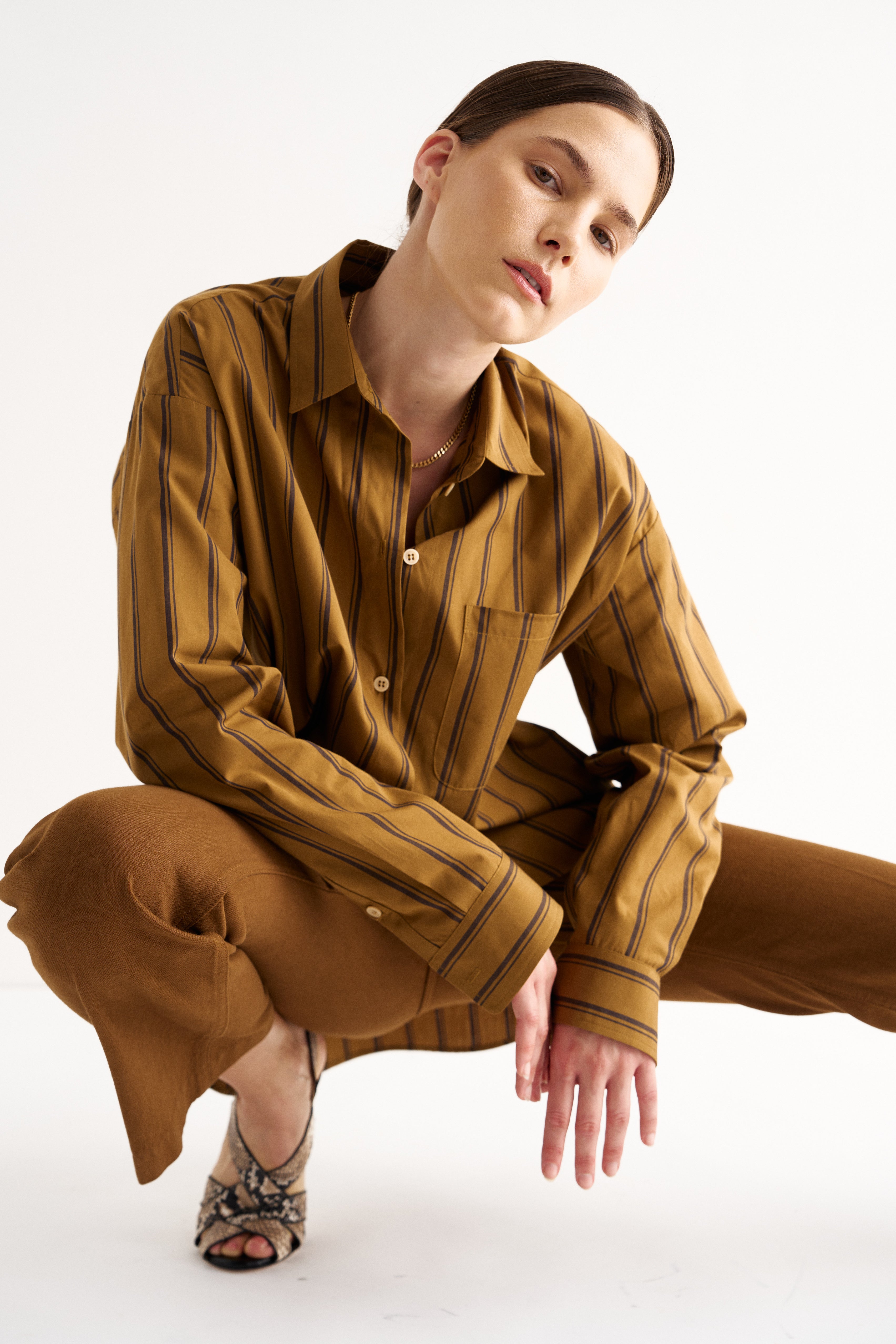 The Kenickie Blind Crease in Camel