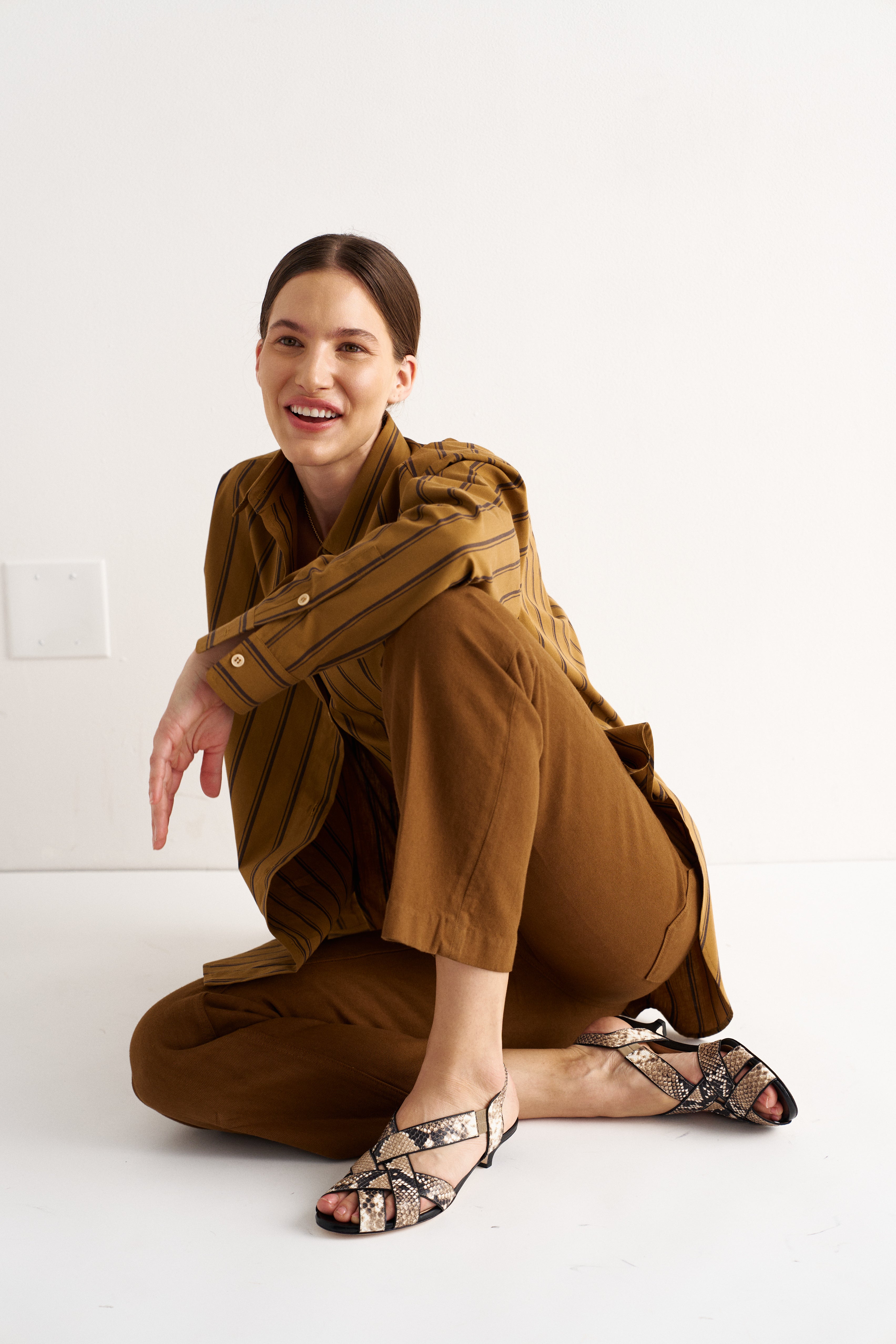 The Kenickie Blind Crease in Camel
