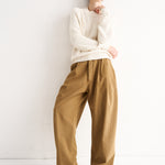 The Tapered Trouser in Camel