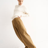 The Tapered Trouser in Camel