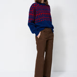The Kick Trouser in Brown