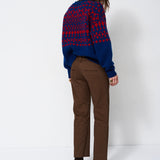 The Kick Trouser in Brown
