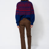 The Kick Trouser in Brown