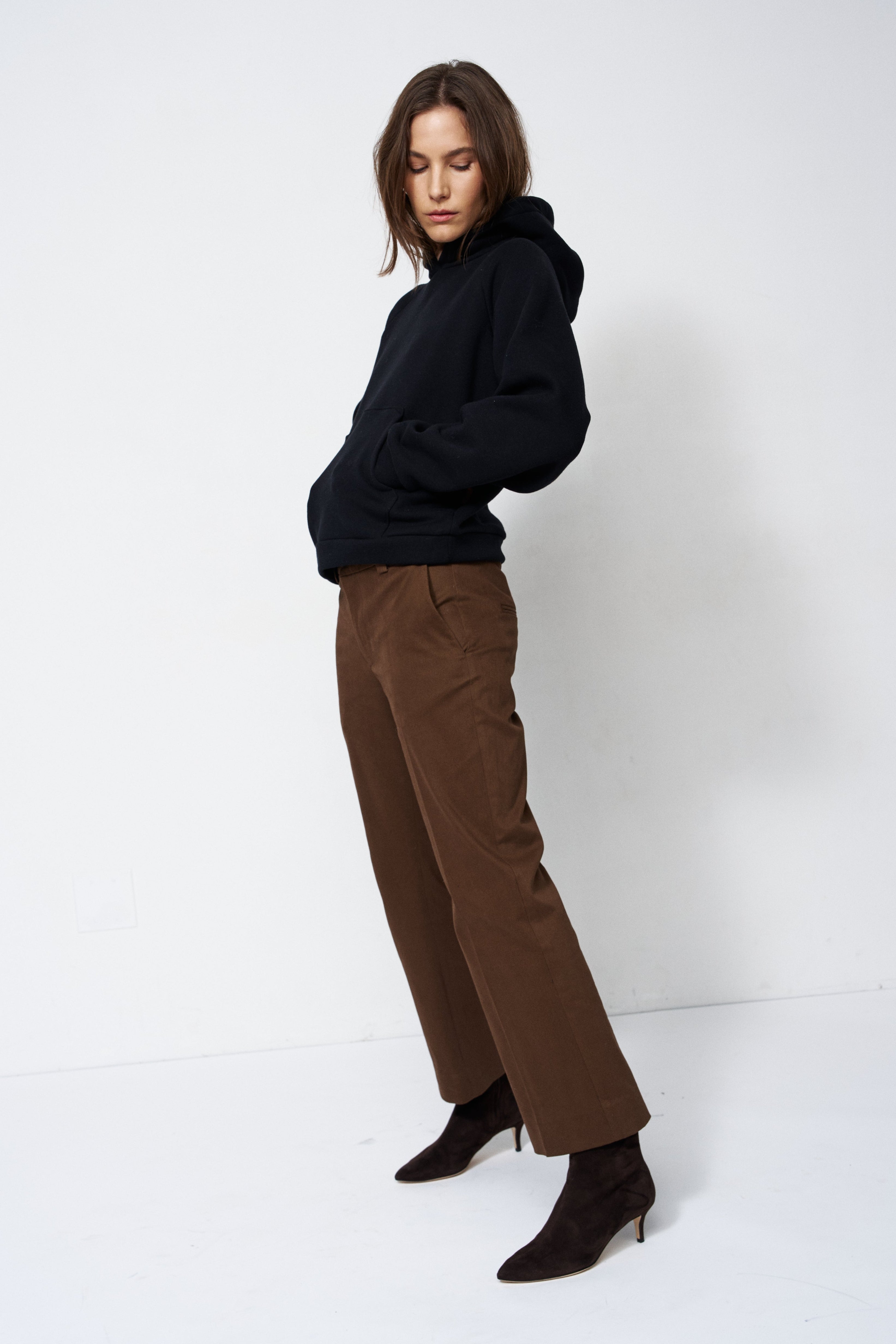 The Daily Hoodie in Black