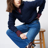 The Quarter Zip in Navy