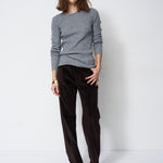 The Rib Slim Sweater in Graphite