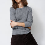 The Rib Slim Sweater in Graphite