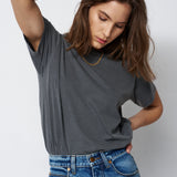 The Chameleon Tee in Pigment Black