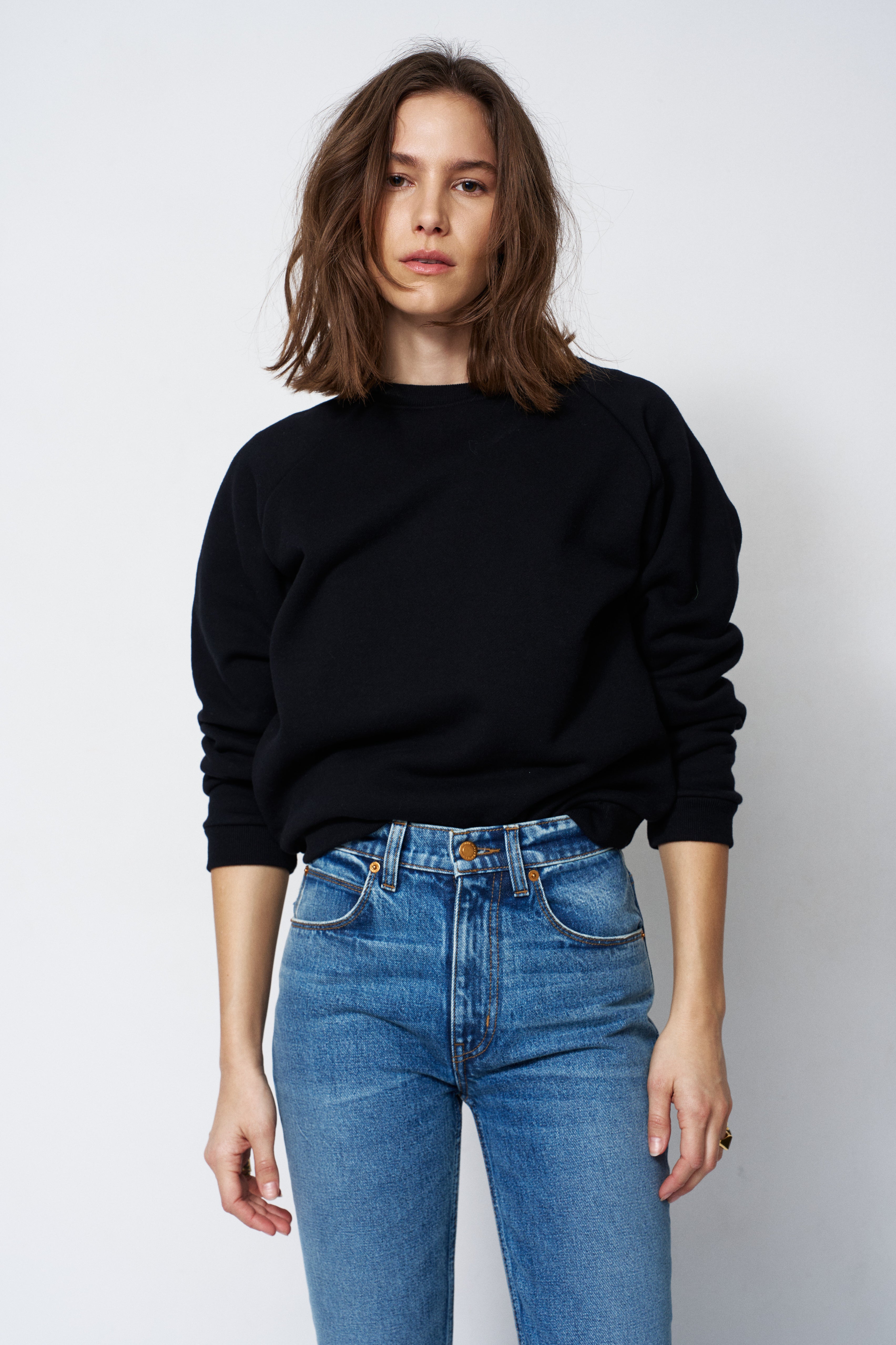 The Daily Sweatshirt in Black