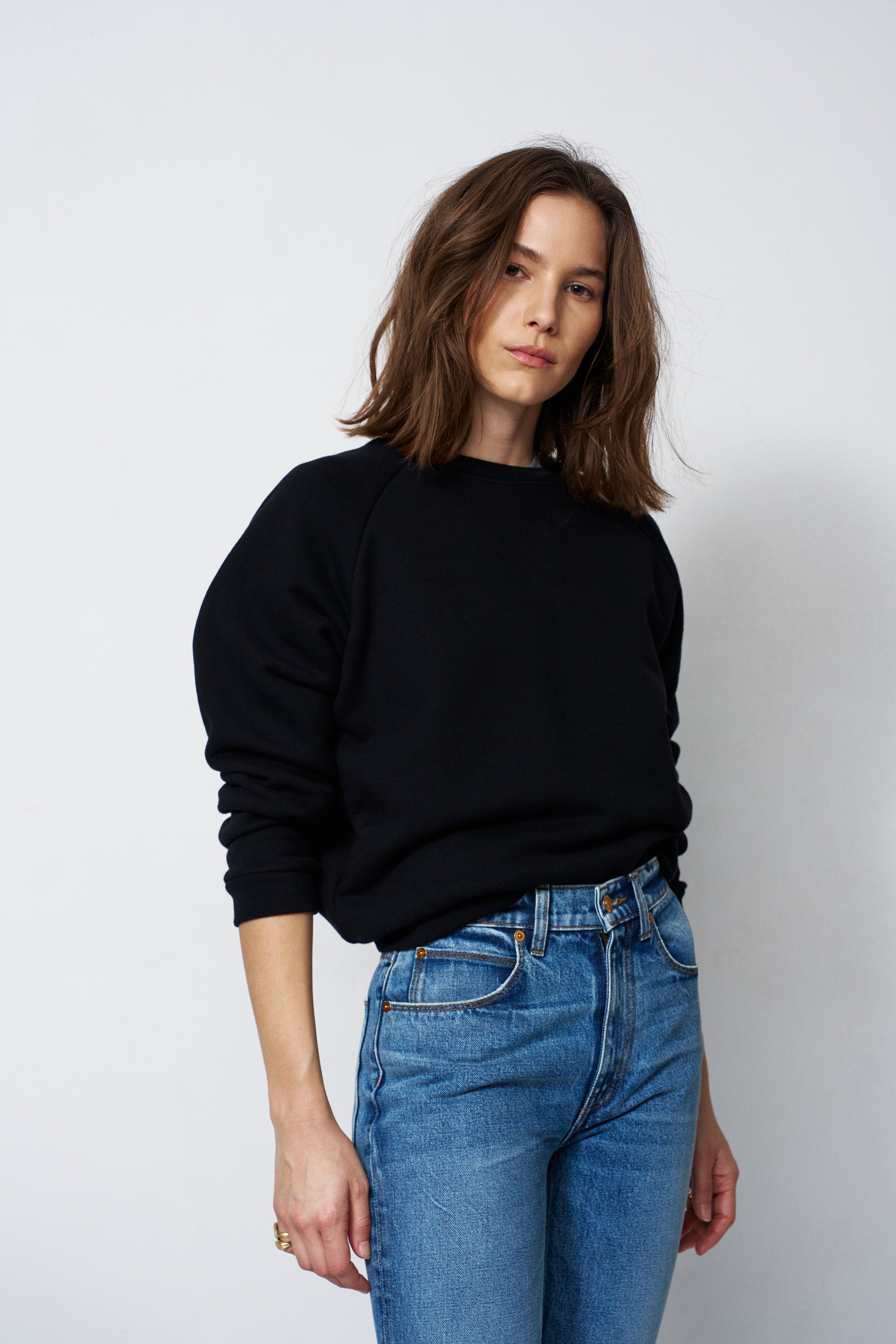 The Daily Sweatshirt in Black