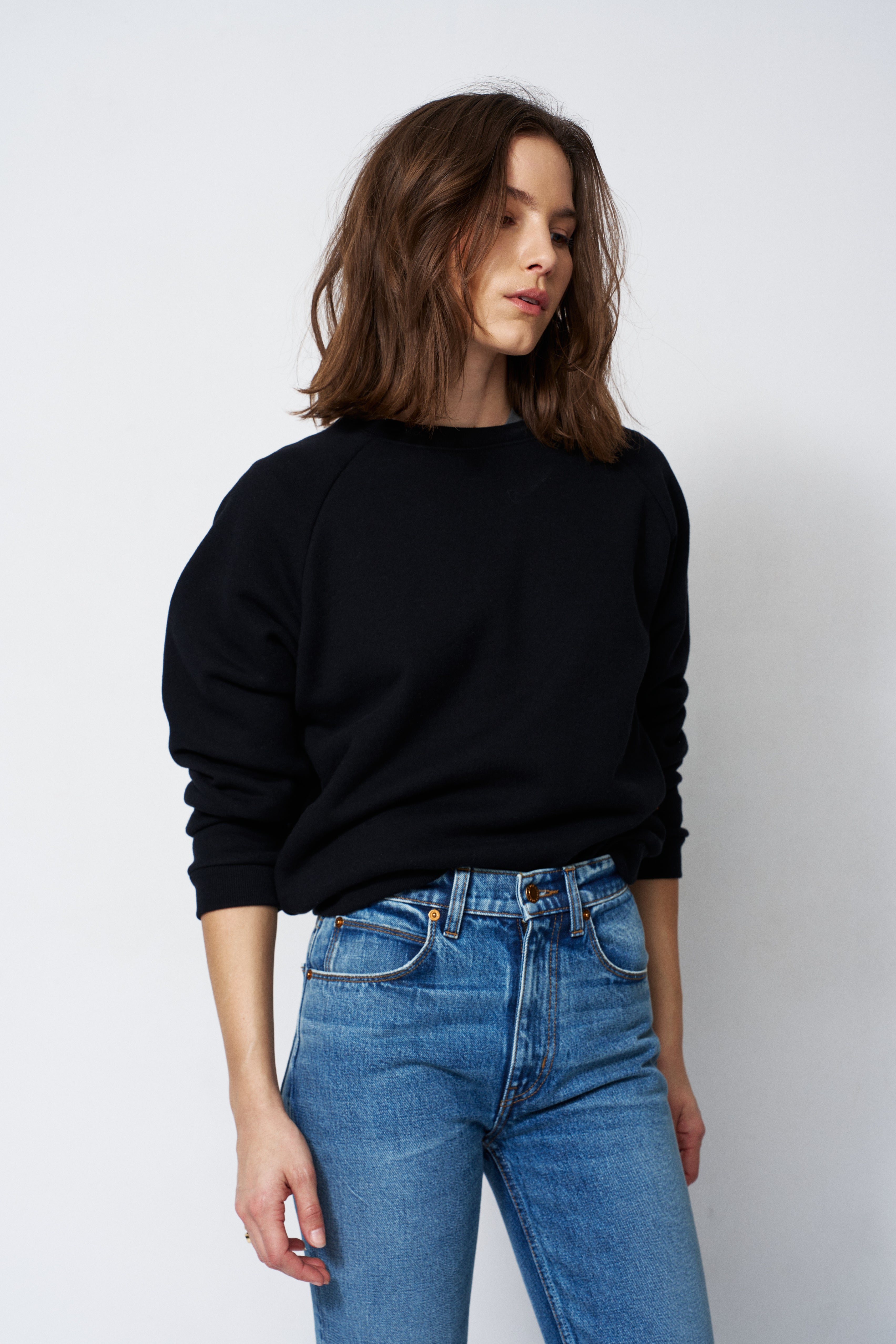 The Daily Sweatshirt in Black