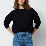 The Baggy Crew Sweatshirt in Black