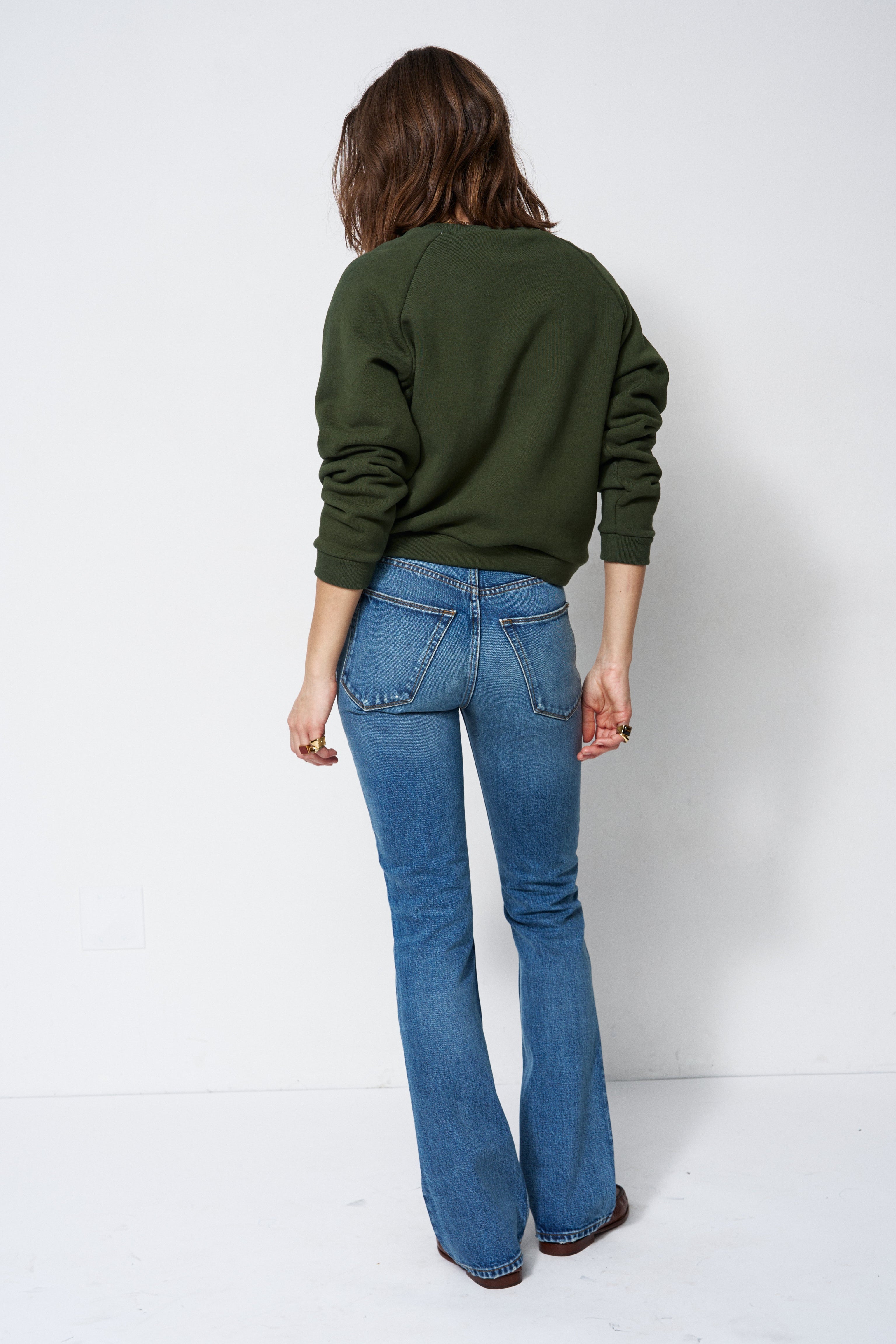 The Daily Sweatshirt in Pine