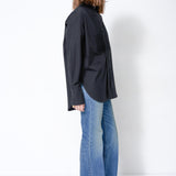 The Tuck Shirt in Black