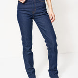 The Slim Stovepipe Jean in Raw Rinse