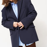The Oversized Blazer in Navy