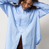 The Tuck Shirt in Cornflower