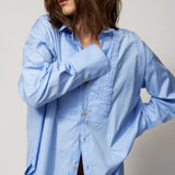 The Tuck Shirt in Cornflower