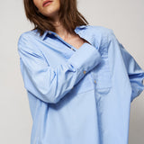 The Tuck Shirt in Cornflower