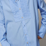 The Tuck Shirt in Cornflower