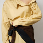 The Border Silk Scarf in JH Signature Stripe