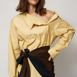 The Border Silk Scarf in JH Signature Stripe