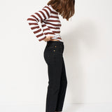 The Rooney Mid in Washed Black