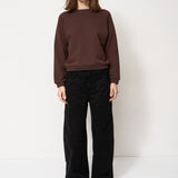The Daily Sweatshirt in Brown