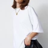 The Big Hem Tee in White