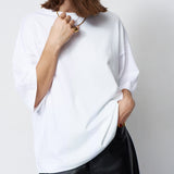 The Big Hem Tee in White