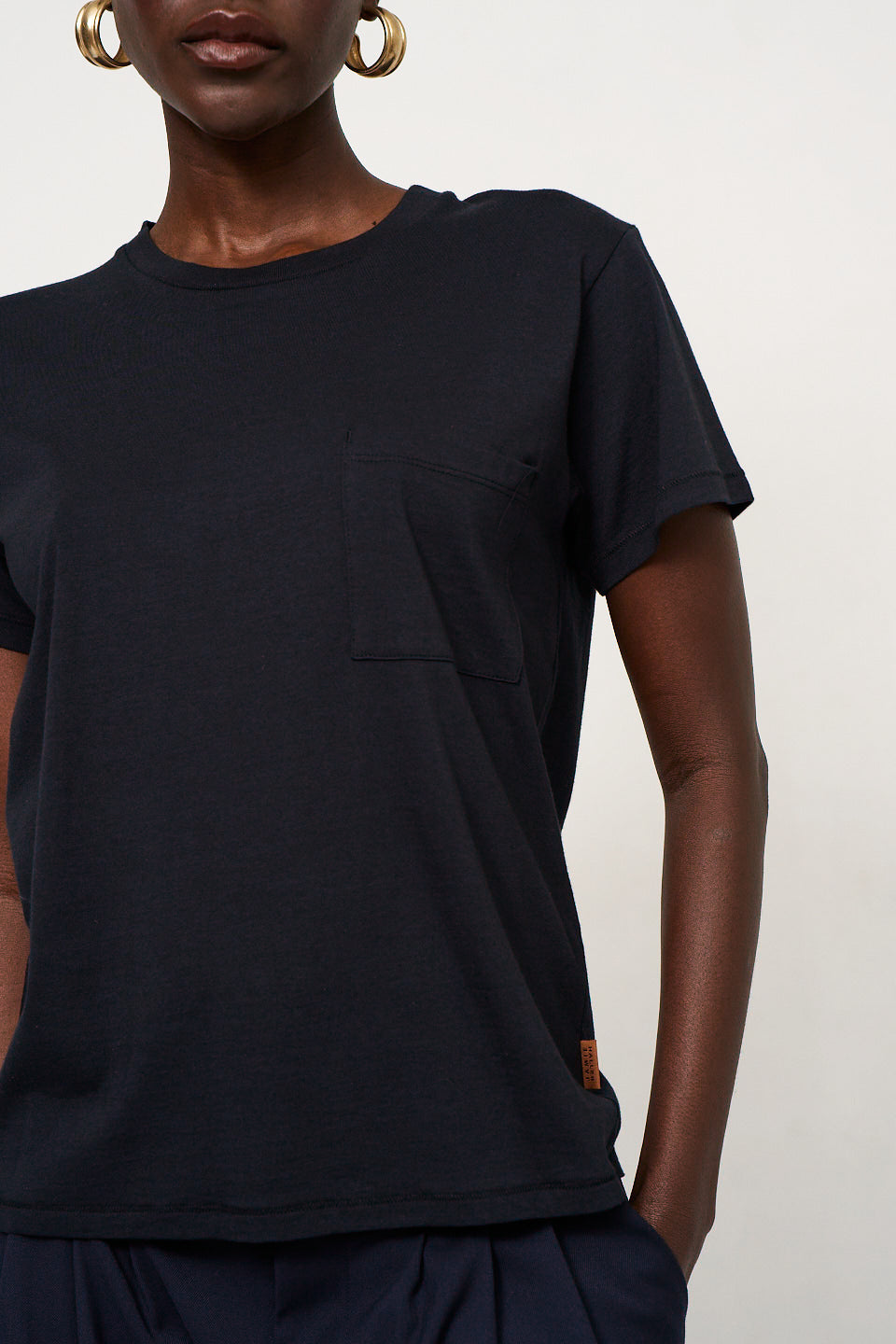 The Pocket Tee in Black