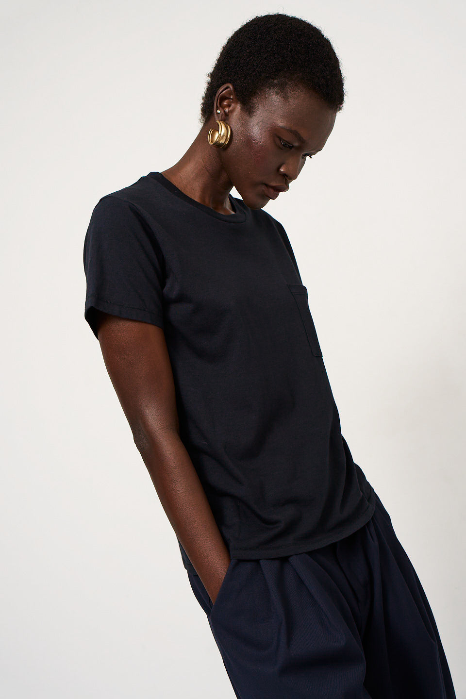 The Pocket Tee in Black