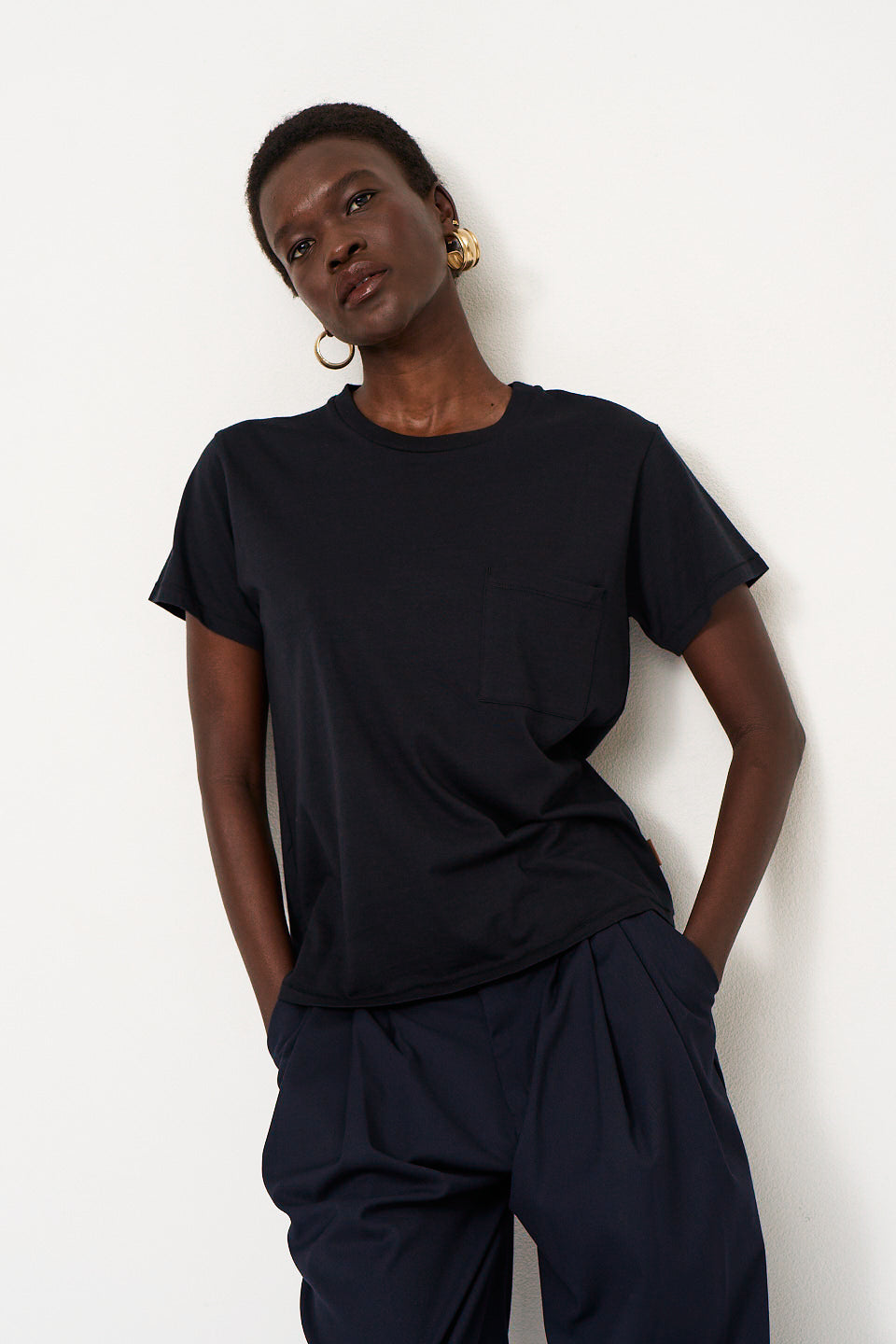 The Pocket Tee in Black