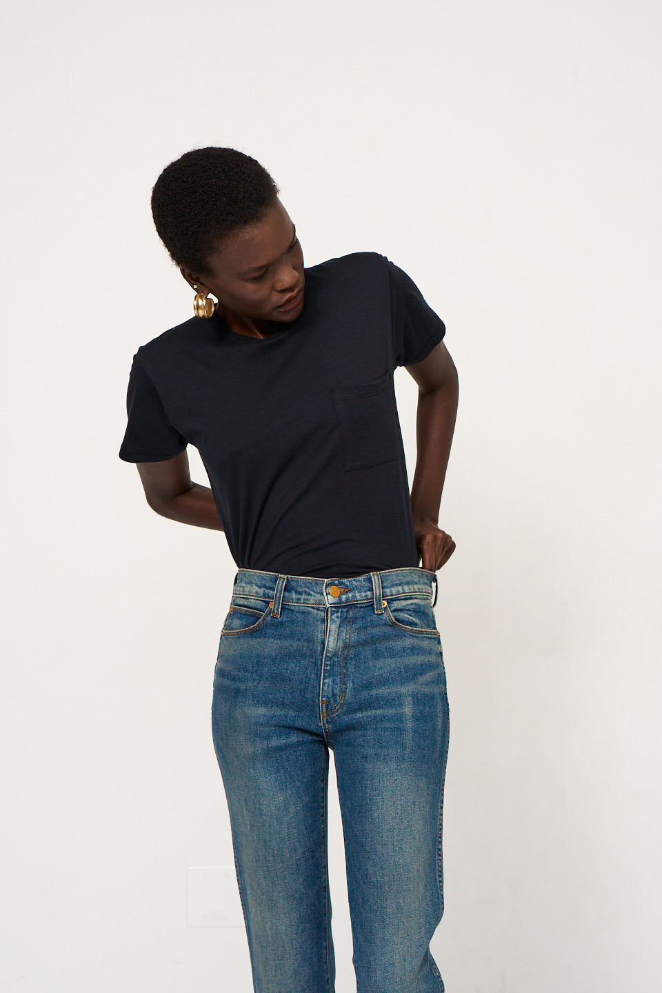 The Freddie Jean in Wilde Indigo